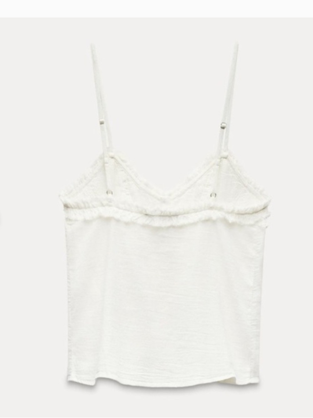 NWT Zara boho floral embroidered ruffle top 
🚨FIRM PRICE NO DISCOUNT - Picture 3 of 10